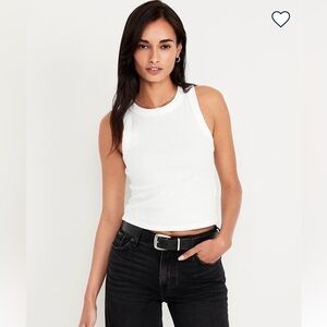 Old Navy Snug Crop Tank Top sz M